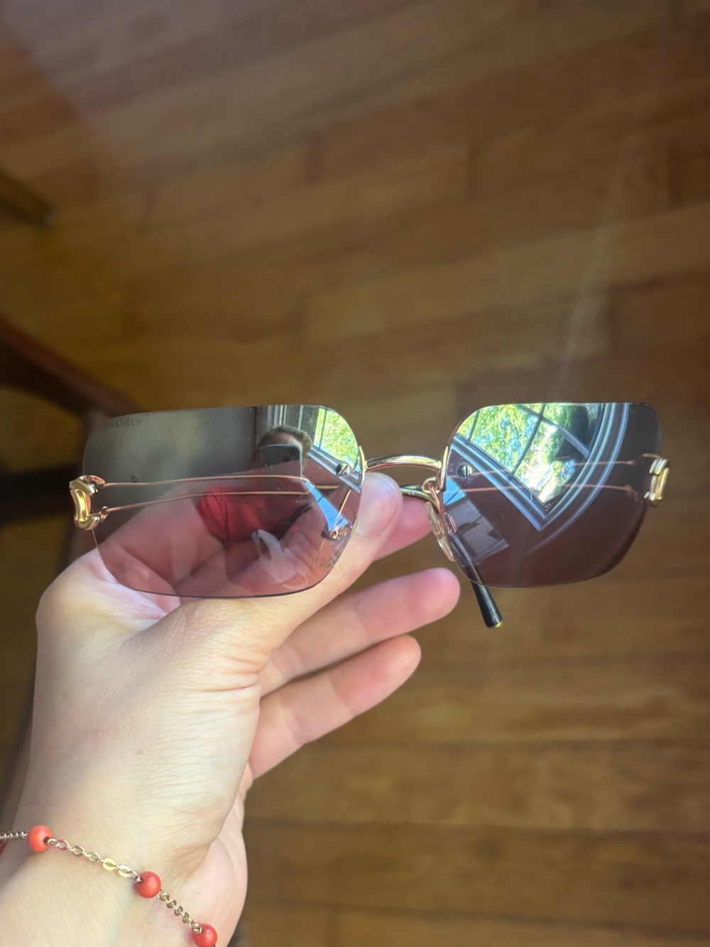 Authentic Chanel sunglasses